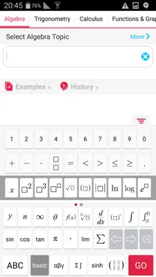 Symbolab android App screenshot 3